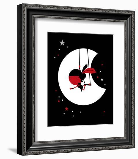 In the Stars-Spencer Wilson-Framed Art Print