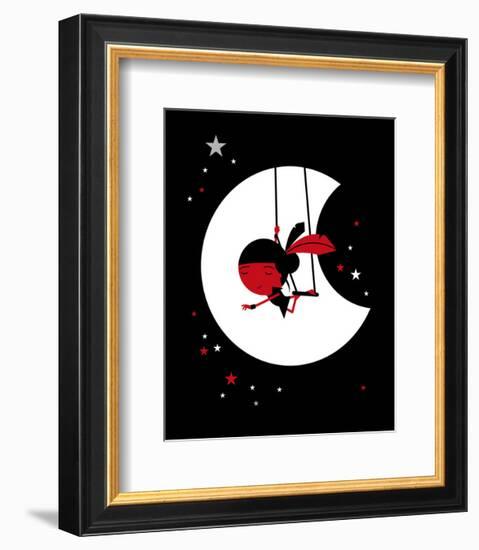 In the Stars-Spencer Wilson-Framed Art Print