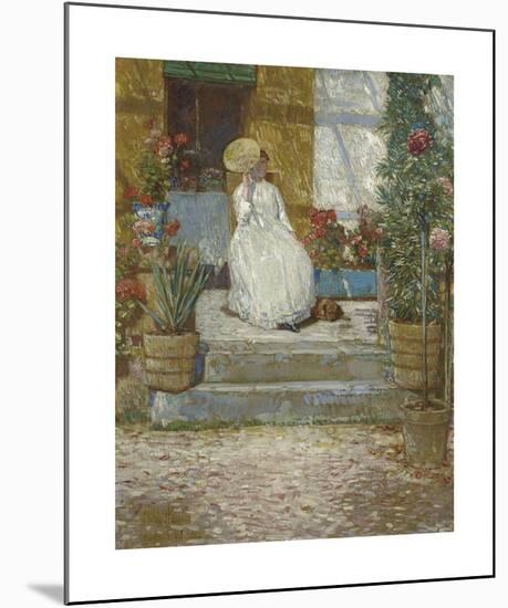 In the Sun-Frederick Childe Hassam-Mounted Premium Giclee Print
