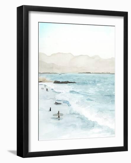 In the Surf I-Grace Popp-Framed Art Print
