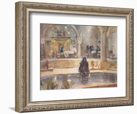 In the Teahouse, Kerman-Trevor Chamberlain-Framed Giclee Print