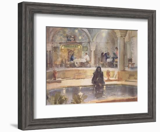 In the Teahouse, Kerman-Trevor Chamberlain-Framed Giclee Print