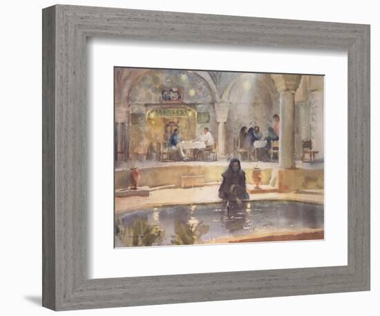 In the Teahouse, Kerman-Trevor Chamberlain-Framed Giclee Print