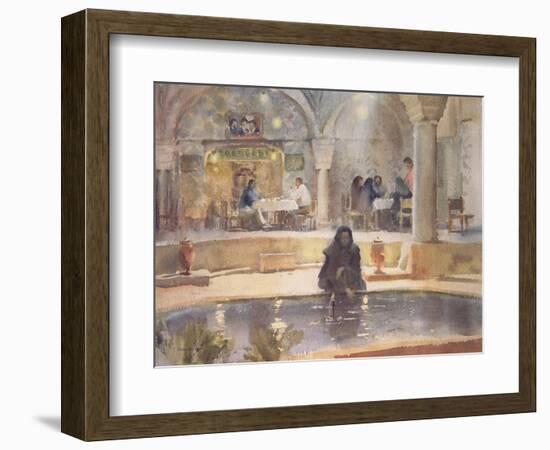 In the Teahouse, Kerman-Trevor Chamberlain-Framed Giclee Print