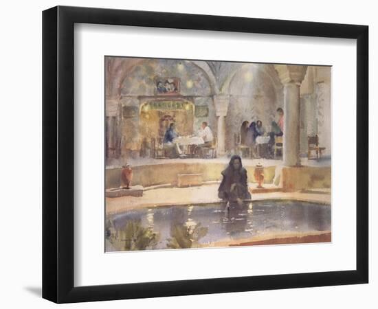 In the Teahouse, Kerman-Trevor Chamberlain-Framed Giclee Print