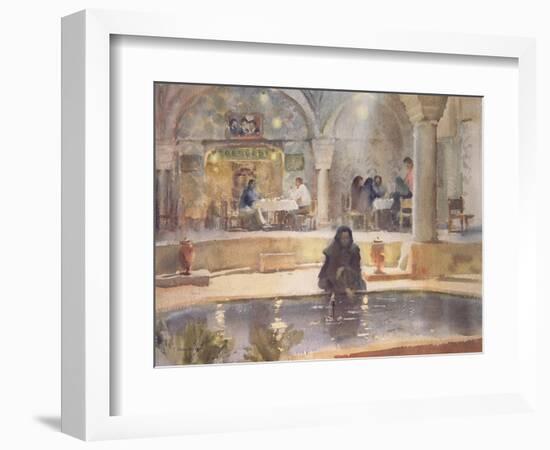 In the Teahouse, Kerman-Trevor Chamberlain-Framed Giclee Print