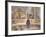 In the Teahouse, Kerman-Trevor Chamberlain-Framed Giclee Print