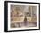 In the Teahouse, Kerman-Trevor Chamberlain-Framed Giclee Print