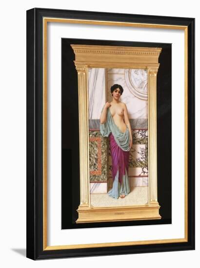 In the Tepidarium, 1909-John William Godward-Framed Giclee Print