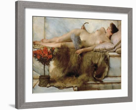 In The Tepidarium-Sir Lawrence Alma-Tadema-Framed Giclee Print