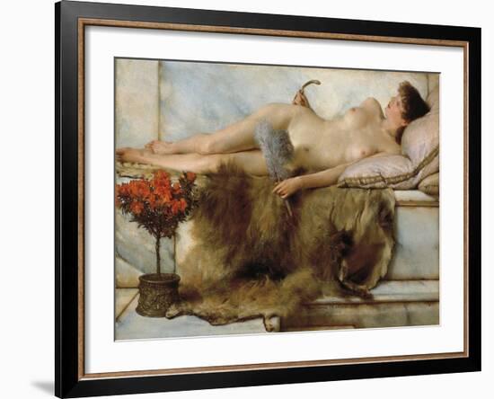 In The Tepidarium-Sir Lawrence Alma-Tadema-Framed Giclee Print