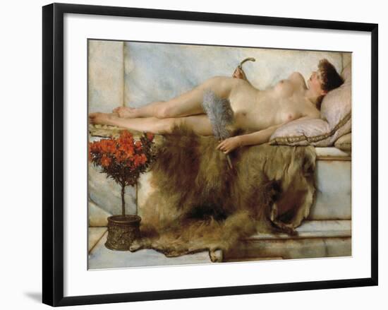 In The Tepidarium-Sir Lawrence Alma-Tadema-Framed Giclee Print