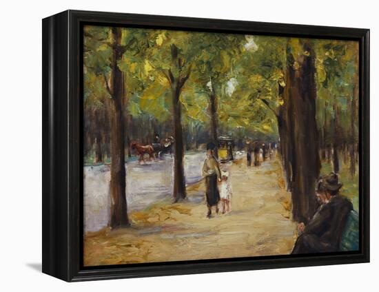 In the Tiergarten, Berlin-Max Liebermann-Framed Premier Image Canvas