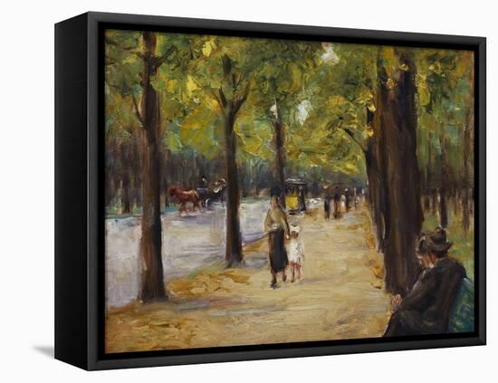 In the Tiergarten, Berlin-Max Liebermann-Framed Premier Image Canvas