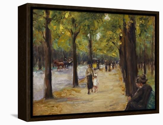 In the Tiergarten, Berlin-Max Liebermann-Framed Premier Image Canvas
