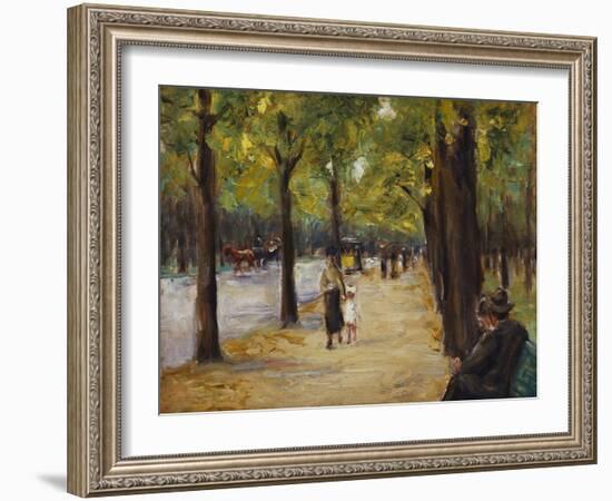 In the Tiergarten, Berlin-Max Liebermann-Framed Giclee Print