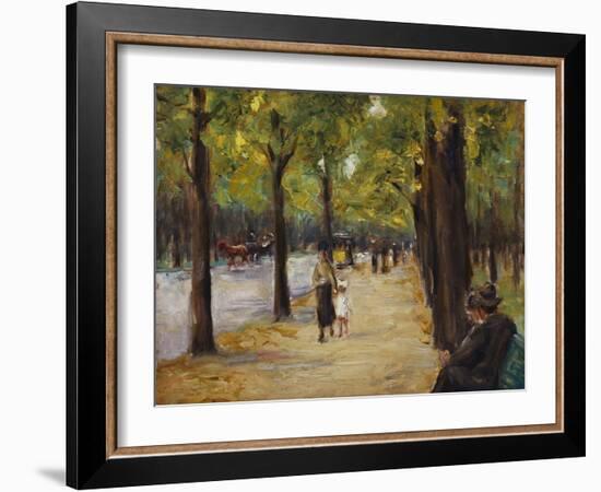 In the Tiergarten, Berlin-Max Liebermann-Framed Giclee Print