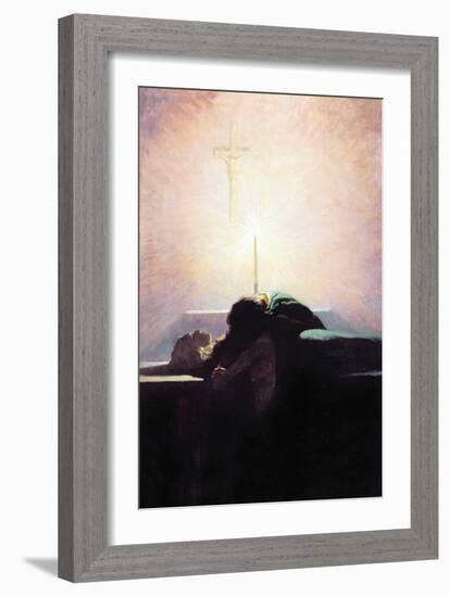 In the Tower of London-Newell Convers Wyeth-Framed Art Print