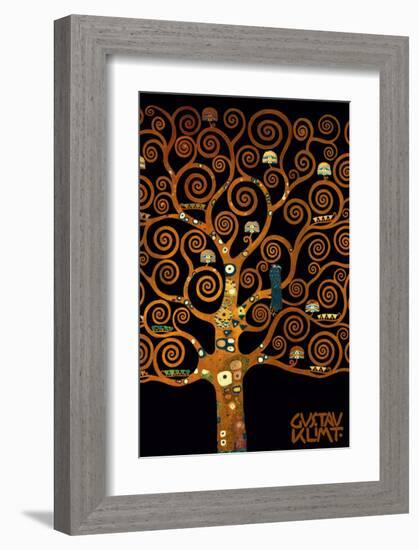 In the Tree of Life-Gustav Klimt-Framed Premium Giclee Print