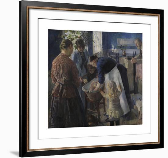 In the Tub, 1889-Christian Krohg-Framed Premium Giclee Print