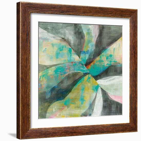 In the Valley Abstract II-Danhui Nai-Framed Art Print