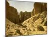 In the valley of the royal tombs, Egypt-English Photographer-Mounted Giclee Print