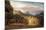In the Valley-Albert Bierstadt-Mounted Art Print