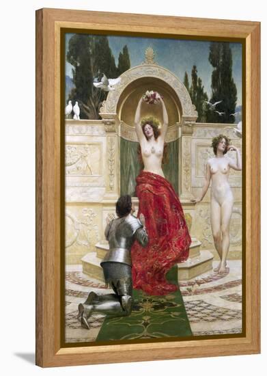 In the Venusburg (Tannhauser), 1901-John Collier-Framed Premier Image Canvas