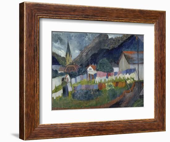 In the Village, 1910-Marianne von Werefkin-Framed Giclee Print