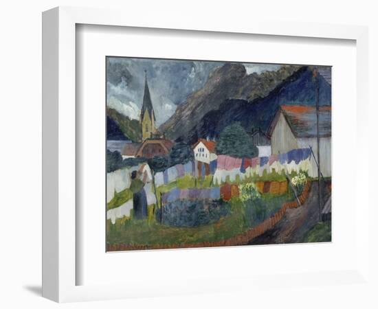 In the Village, 1910-Marianne von Werefkin-Framed Giclee Print
