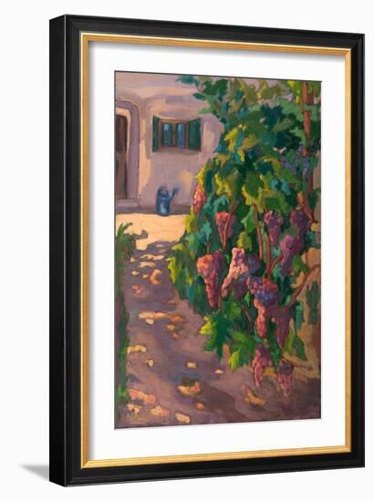 In The Vineyard, 2011-Marta Martonfi-Benke-Framed Giclee Print