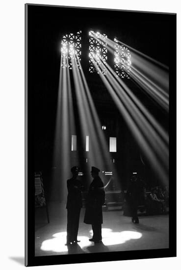 In the Waiting Room of Union Station, Chicago-Jack Delano-Mounted Art Print