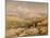 In the Welsh Hills-David Cox-Mounted Giclee Print