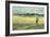 In the Wheat Fields at Gennervilliers-Berthe Morisot-Framed Giclee Print