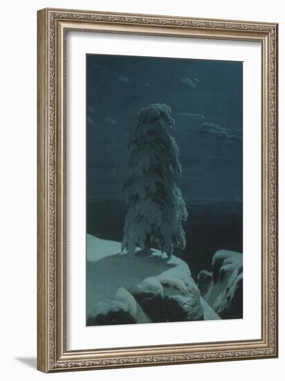 In the Wilds of the North-Ivan Ivanovich Shishkin-Framed Giclee Print