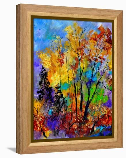 In The Wood 563180-Pol Ledent-Framed Stretched Canvas