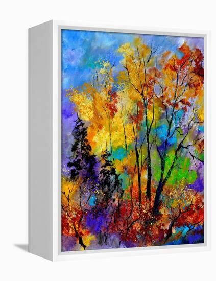 In The Wood 563180-Pol Ledent-Framed Stretched Canvas