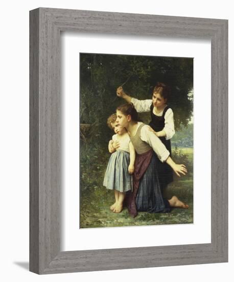 In the Wood, Dans Le Bois-Elizabeth Bouguereau-Framed Giclee Print