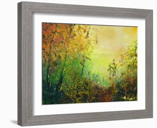 In the wood Hour-Pol Ledent-Framed Art Print