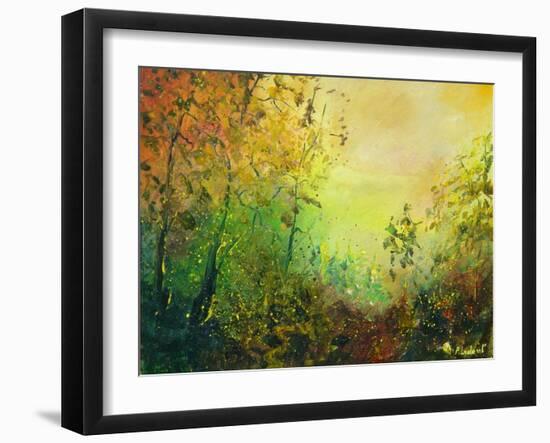 In the wood Hour-Pol Ledent-Framed Art Print