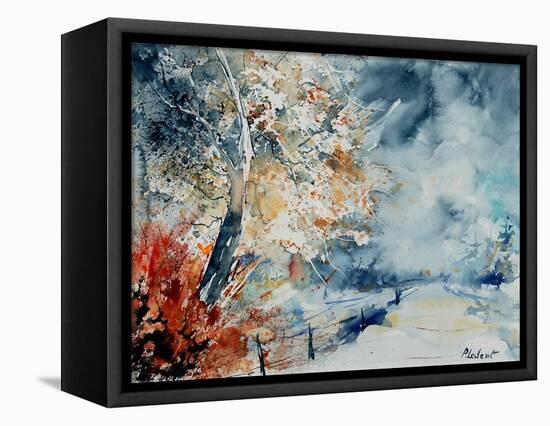in the wood watercolor-Pol Ledent-Framed Stretched Canvas