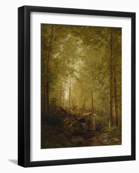 In the Woods, 1872-William Trost Richards-Framed Giclee Print