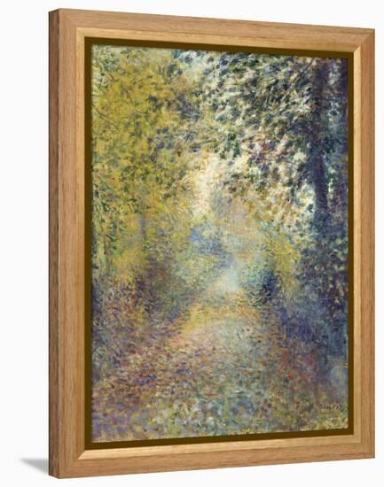 In the Woods, C. 1880-Pierre-Auguste Renoir-Framed Premier Image Canvas