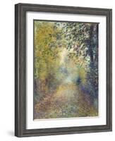 In the Woods, C. 1880-Pierre-Auguste Renoir-Framed Giclee Print