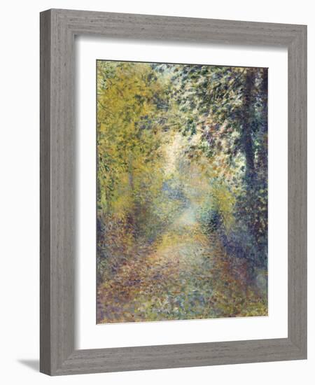 In the Woods, C. 1880-Pierre-Auguste Renoir-Framed Giclee Print