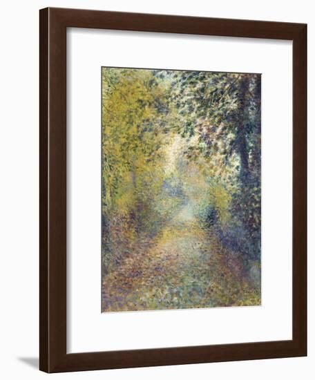 In the Woods, C. 1880-Pierre-Auguste Renoir-Framed Giclee Print