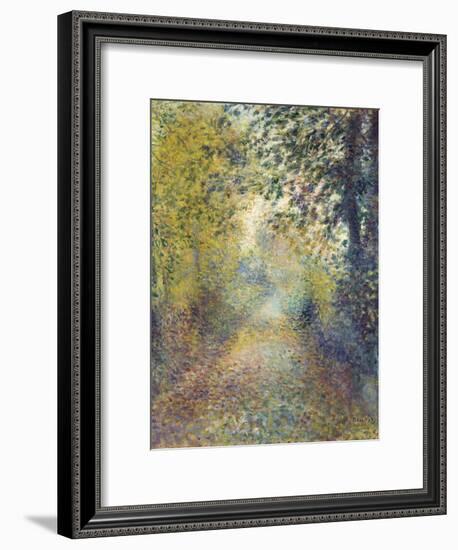 In the Woods, C. 1880-Pierre-Auguste Renoir-Framed Giclee Print