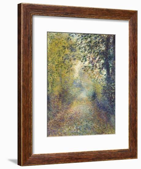 In the Woods, C. 1880-Pierre-Auguste Renoir-Framed Giclee Print