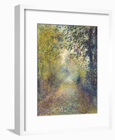 In the Woods, C. 1880-Pierre-Auguste Renoir-Framed Giclee Print