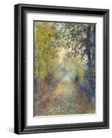 In the Woods, C. 1880-Pierre-Auguste Renoir-Framed Giclee Print